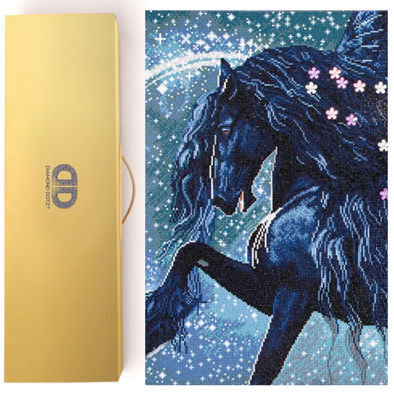 Diamond Dotz Herald of Spring Diamond Painting Kits for Adults - Diamond Art Kits a Relaxing Creative Craft Kit with Dotz Gems 53x26